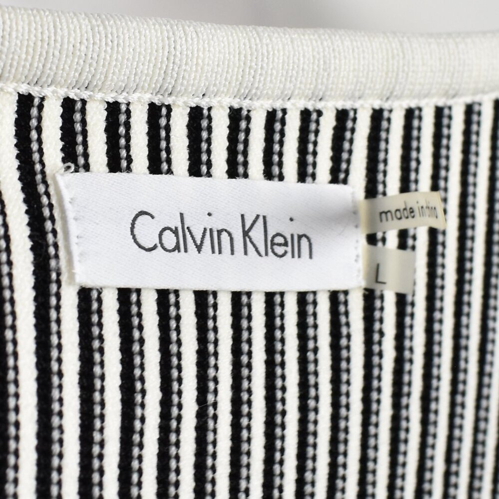 Calvin Klein Fit and Flare Knit Dress NEW - L - Picture 8 of 9